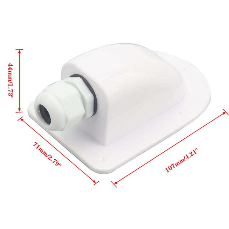 A6097 RV Sealed Waterproof Solar Single Cable Entry Gland Box