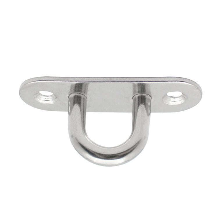 5 PCS 6mm 304 Stainless Steel Ship Oval Door Hinges Buckle