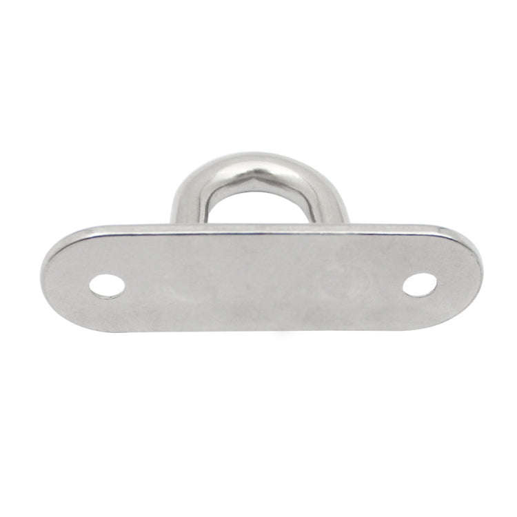5 PCS 6mm 304 Stainless Steel Ship Oval Door Hinges Buckle
