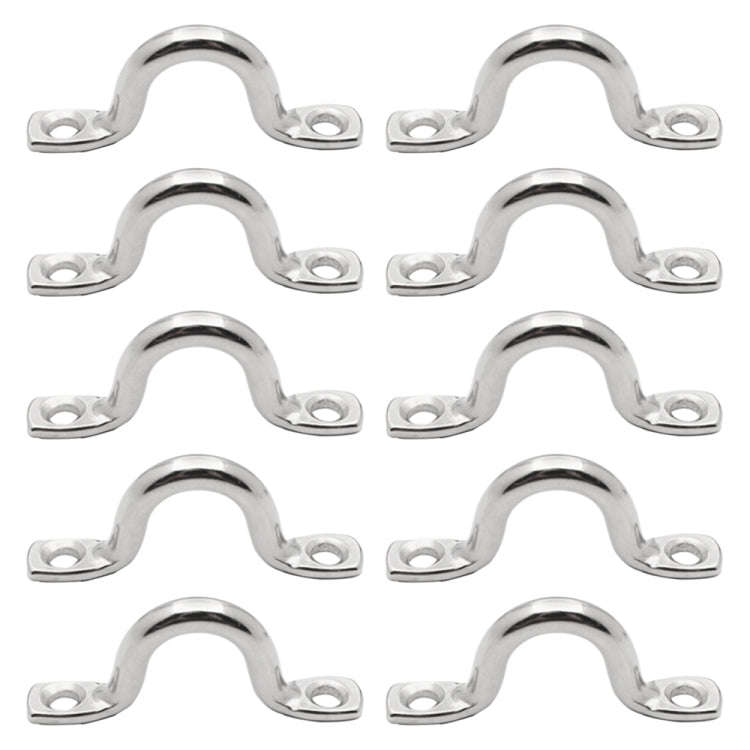 10 PCS 316 Stainless Steel Yacht Bow Handle, Size:4mm