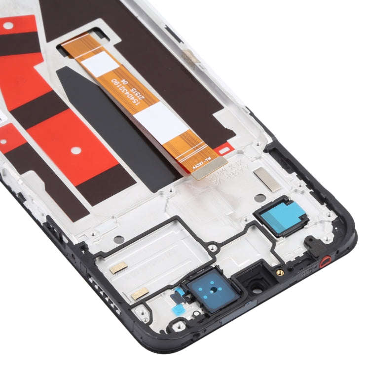 LCD Screen and Digitizer Full Assembly with Frame For OPPO A57 5G