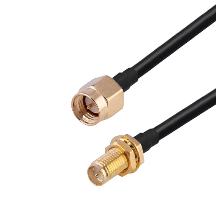 SMA Male to SMA Female RG174 RF Coaxial Adapter Cable, Length: 10cm