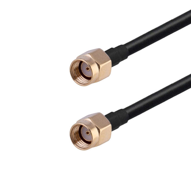 RP-SMA Male to RP-SMA Male RG174 RF Coaxial Adapter Cable, Length: 20cm
