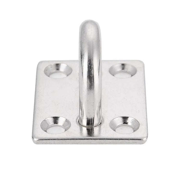 5 PCS 6mm 316 Stainless Steel Ship Square Door Hinges Buckle