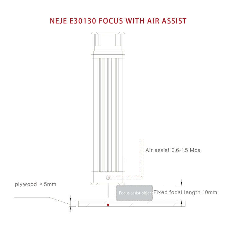 NEJE E30130 5.5W 450nm Laser Engraver Module Kits