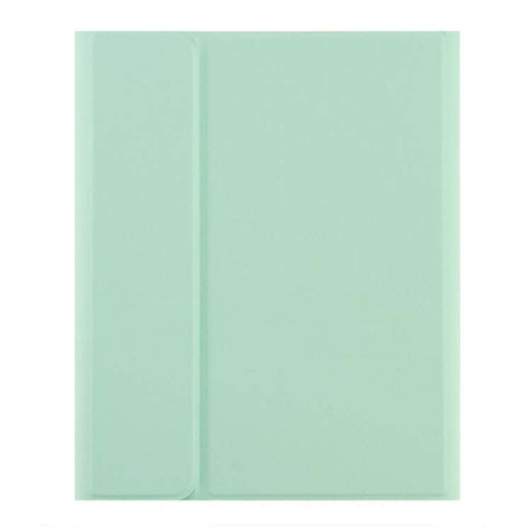 Round Cap Bluetooth Keyboard Leather Case with Pen Slot, without Touchpad For Samsung Galaxy Tab ...
