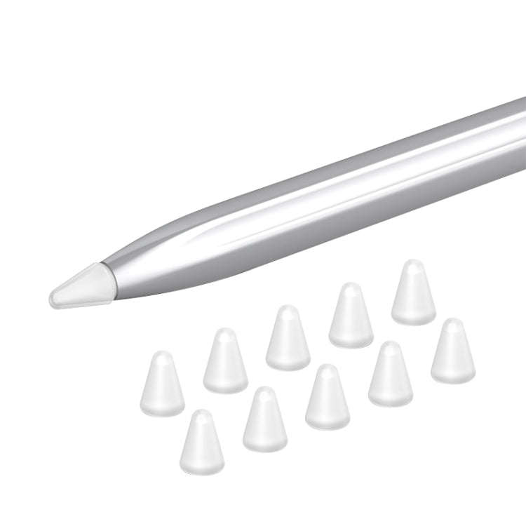 10 in 1 / Set Silicone Nib Cap For Huawei Pencil(Transparent)