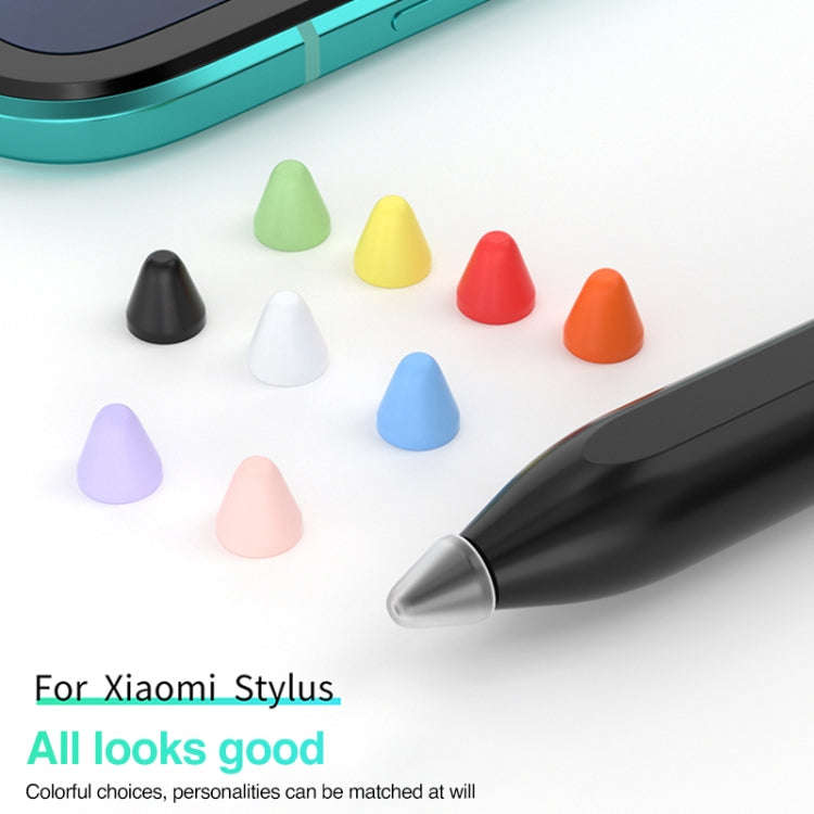 10 in 1 / Set Silicone Nib Cap For Xiaomi Pencil(Lavender)