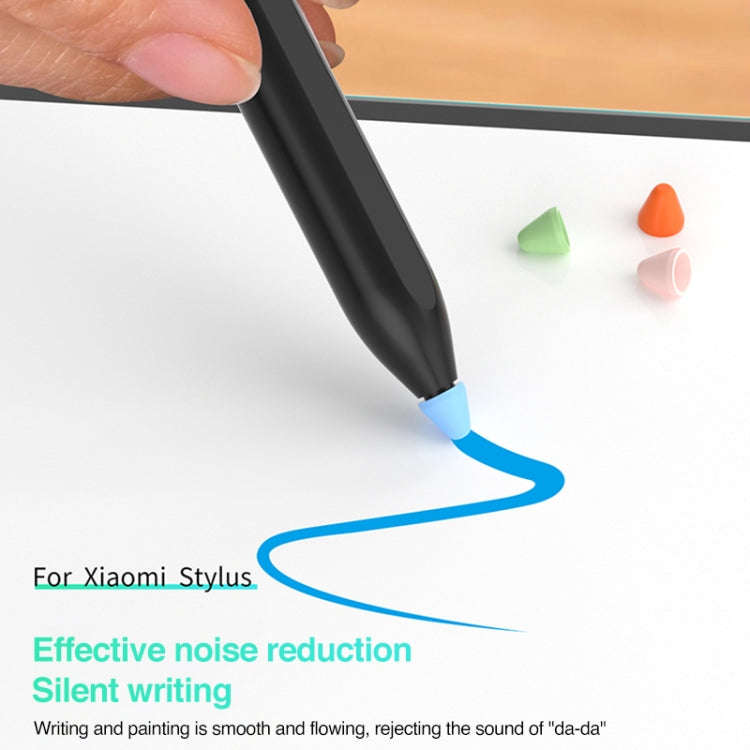 10 in 1 / Set Silicone Nib Cap For Xiaomi Pencil(Lavender)