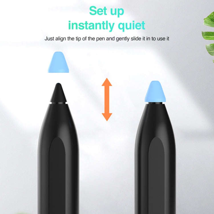 10 in 1 / Set Silicone Nib Cap For Xiaomi Pencil(Lavender)