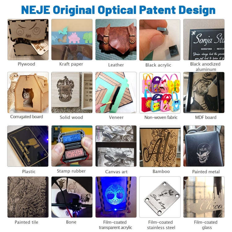 NEJE MASTER 3 MAX Laser Engraver with E30130 Laser Module(US Plug)