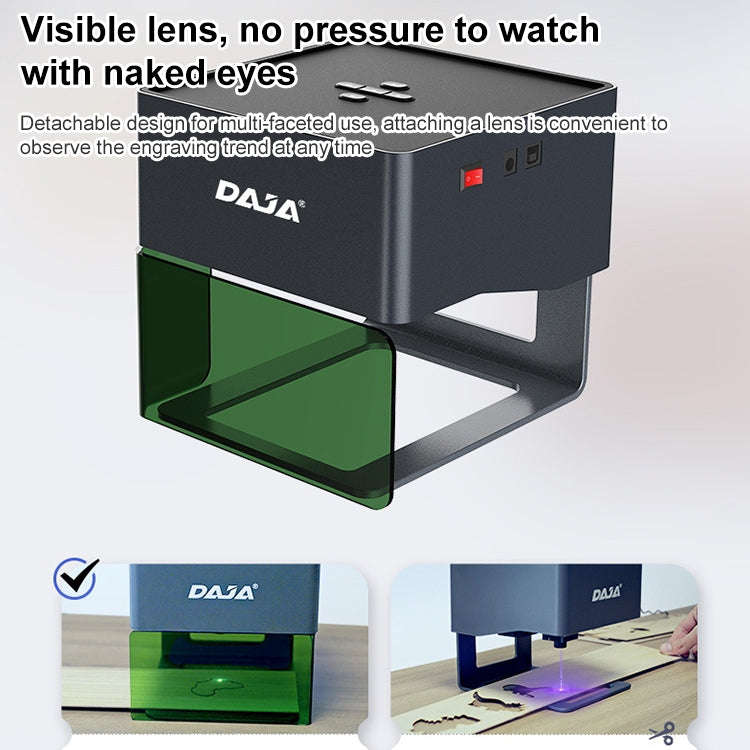 DAJA DJ6 Mini Laser CNC DIY Engraving Machine(EU Plug)