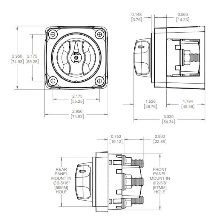CP-0085-033 300 Amp Battery Power Off Switche