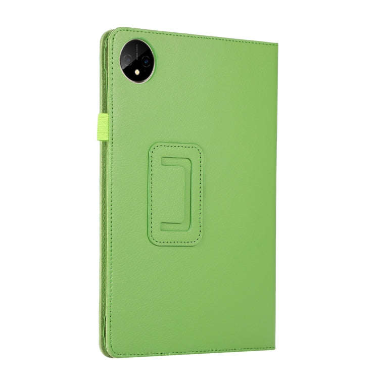 For Huawei MatePad Pro 11 inch 2022 Litchi Texture Leather Tablet Case with Holder(Green)