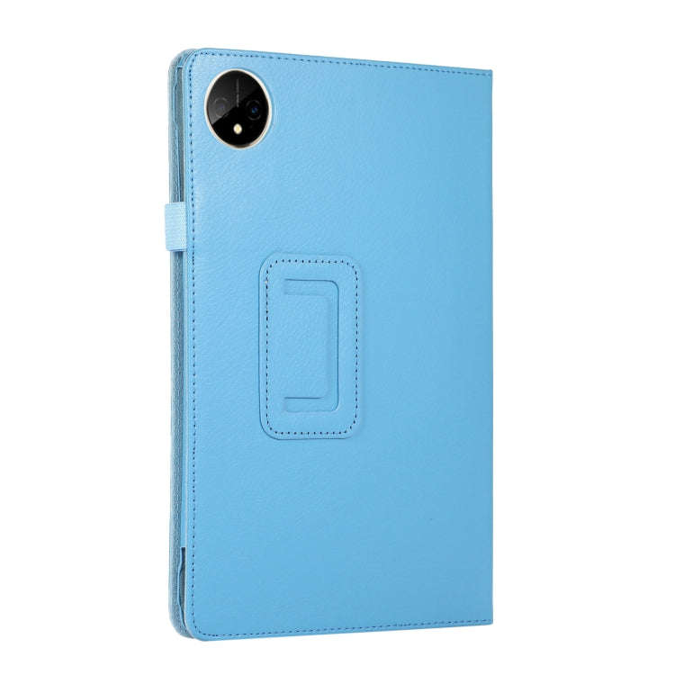 For Huawei MatePad Pro 11 inch 2022 Litchi Texture Leather Tablet Case with Holder(Sky Blue)