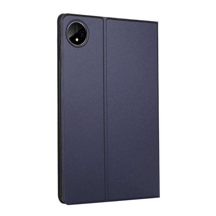 For Huawei MatePad Pro 11 2022 Voltage Elastic Texture Flip Tablet Leather Case(Dark Blue)