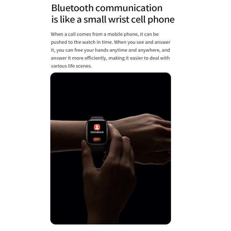 Watch 8 Max 1.85 inch Wireless Charging Bluetooth Call NFC Smartwatch(Grey)