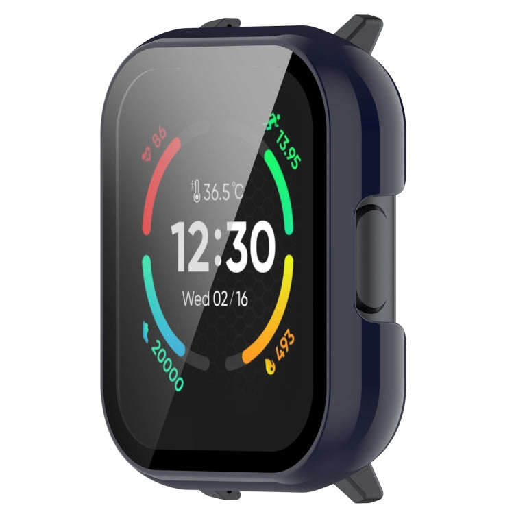 For Realme TechLife Watch S100 / SZ100 Universal PC+ Toughened Film Fully Enclosed Protective Wat...