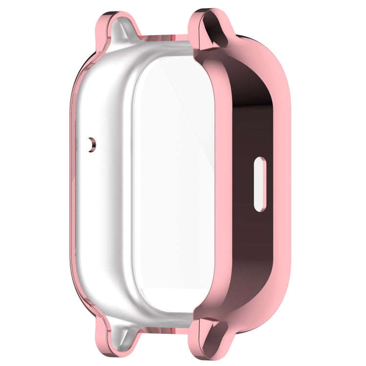 For Gizmo Watch 1 Series Children Watch Full Coverage TPU Electroplating Protective Watch Case(Gold)