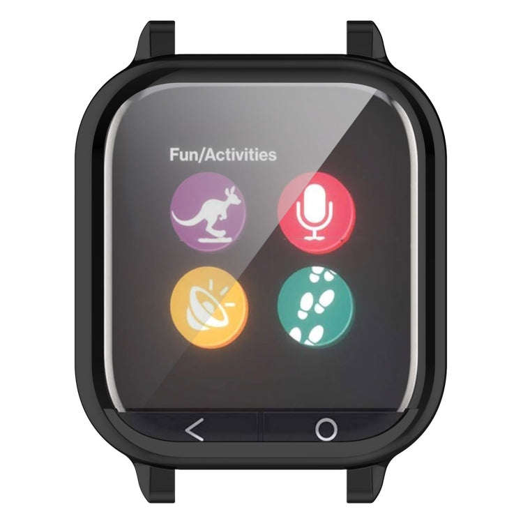 For Gizmo Watch 1 Series Children Watch Full Coverage TPU Electroplating Protective Watch Case(Bl...