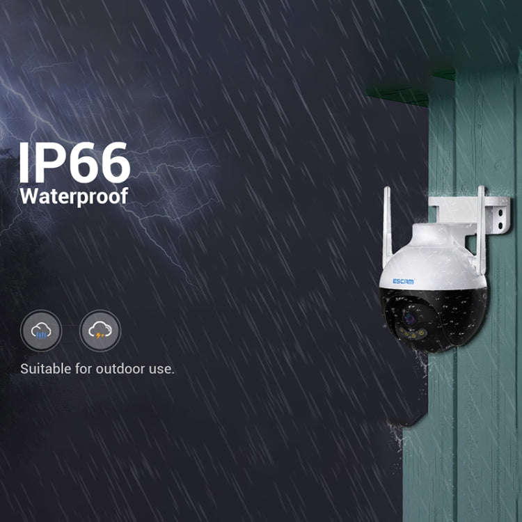 ESCAM QF300 4MP Smart WiFi IP Camera Support AI Humanoid Detection/Auto Tracking/Cloud Storage/Tw...