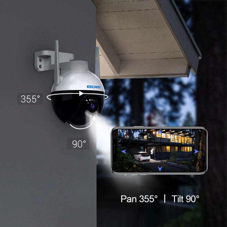 ESCAM QF300 4MP Smart WiFi IP Camera Support AI Humanoid Detection/Auto Tracking/Cloud Storage/Tw...