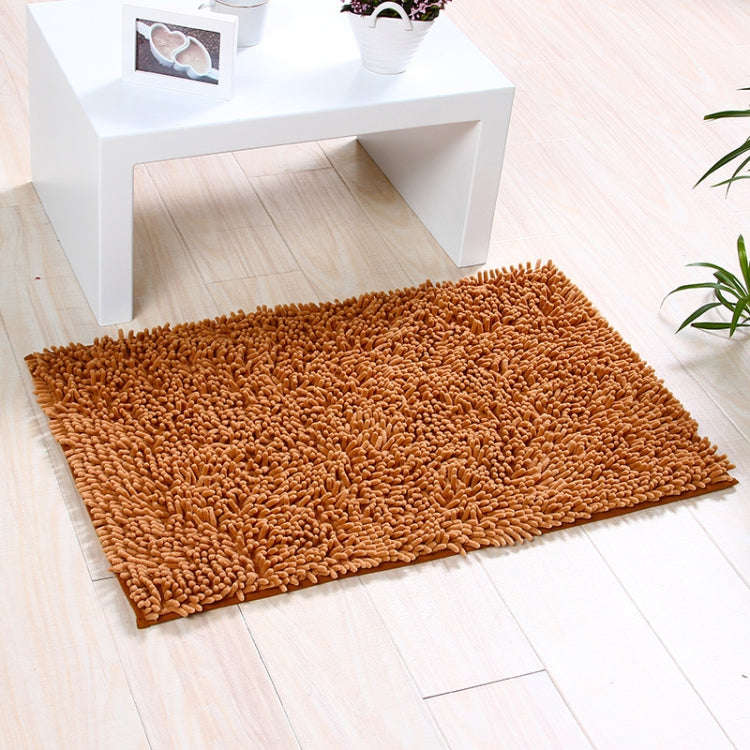 Chenille Non Slip Shaggy Soft Water Absorption Bedroom Bathroom kitchen Carpet Mat, Size:40 x 120...