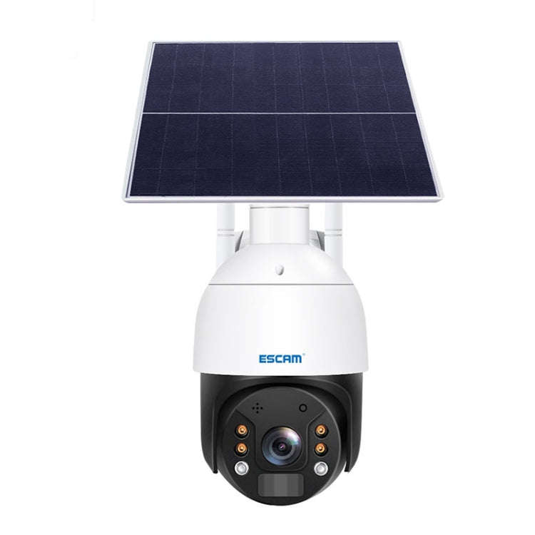ESCAM QF724 3MP 24h Recording Cloud Storage PT 4G PIR Alarm IP Camera with Solar Panel, European ...