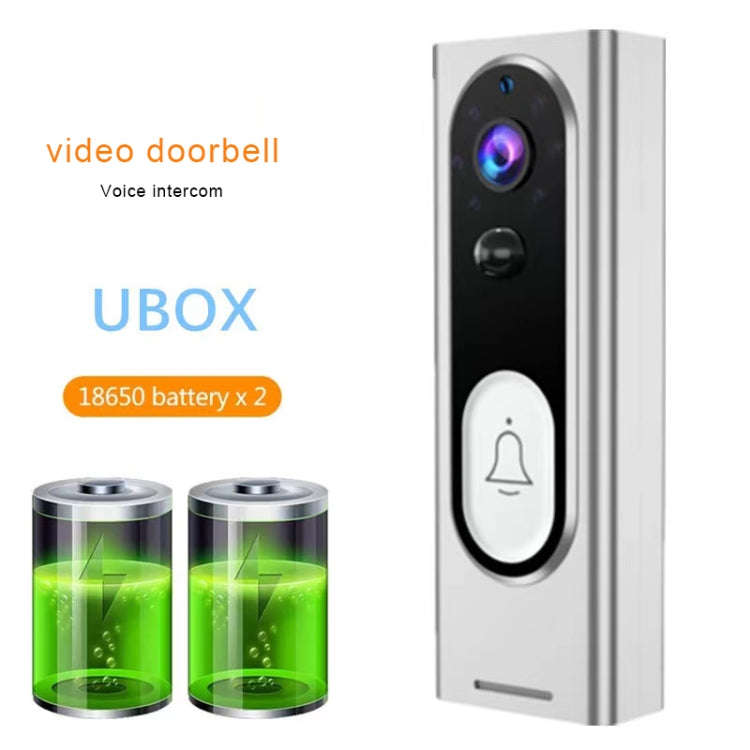 M13 Wireless Intelligent Video Doorbell Support Two-way Voice, Infrared Night Vision, Motion dete...