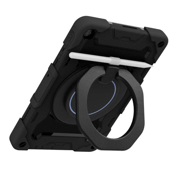 For Huawei MatePad T 10s / T10 Armor Contrast Color Silicone + PC Tablet Case(Black)