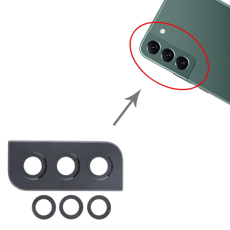 For Samsung Galaxy S22+ 5G SM-S906B 10pcs Camera Lens Cover