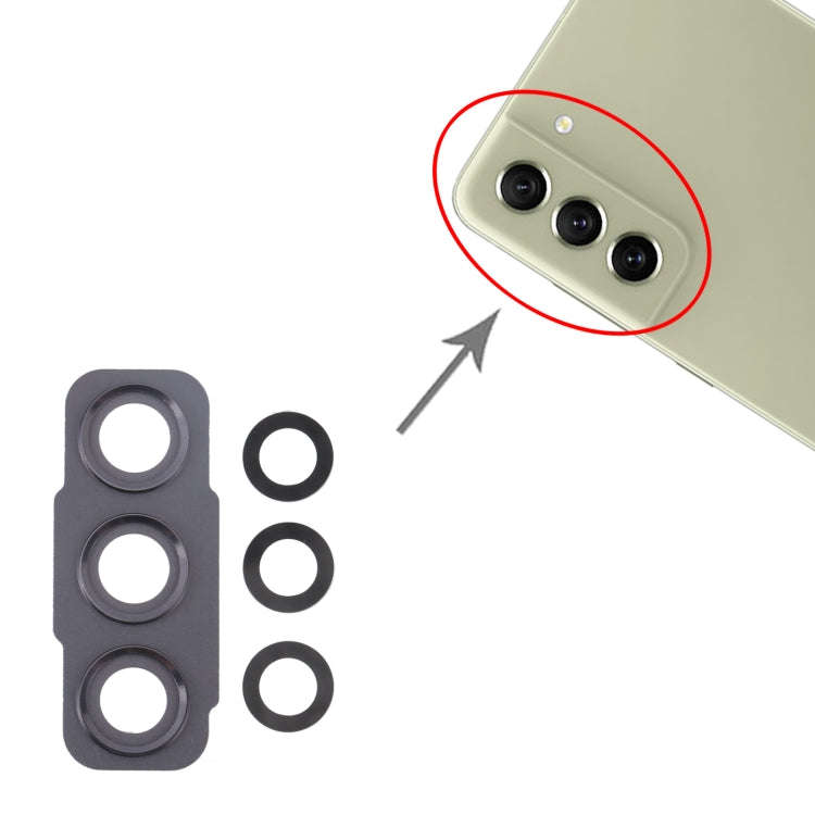 For Samsung Galaxy S21 FE 5G SM-G990B 10pcs Camera Lens Cover