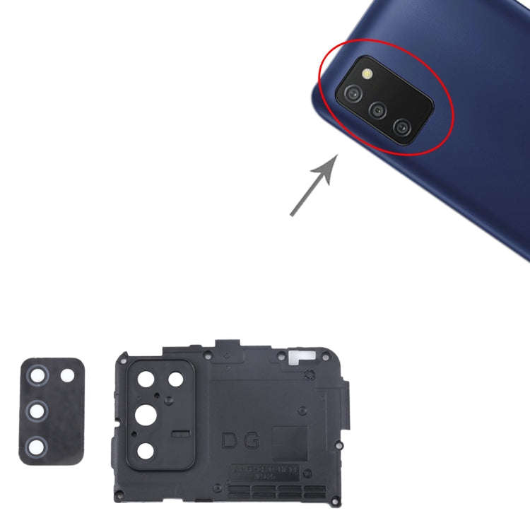 For Samsung Galaxy A03S SM-A037F 10pcs Camera Lens Cover