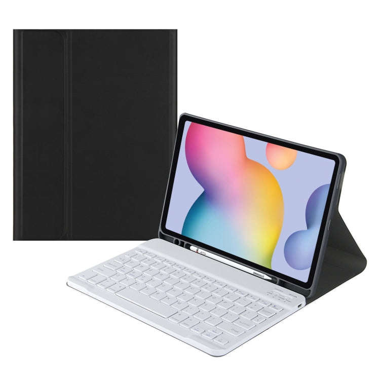 A7 Square Cap Bluetooth Keyboard Leather Case with Pen Slot For Samsung Galaxy Tab A7 10.4 2020(B...