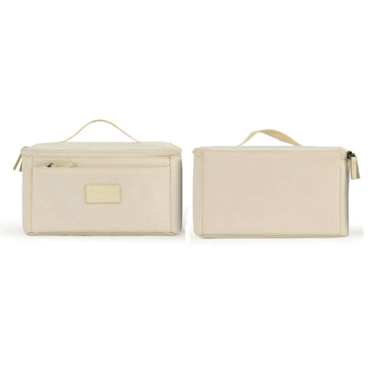 CADeN Multifunctional Photography Camera Lens Inner Bag, Size:25.5 x 15.5 x 13.5cm(Beige)