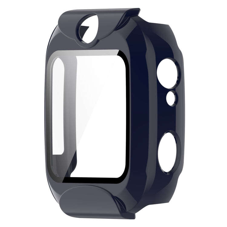 For Xplora XGO2 Tempered Glass Film PC Watch Case(Ink Blue)