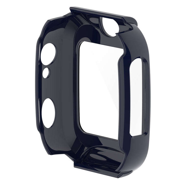 For Xplora XGO2 Tempered Glass Film PC Watch Case(Ink Blue)