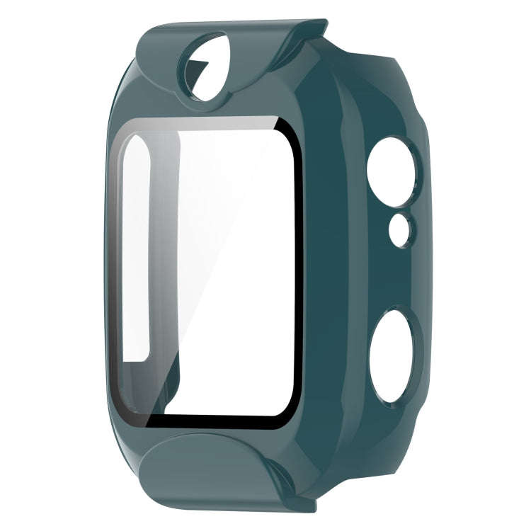 For Xplora XGO2 Tempered Glass Film PC Watch Case(Pine Green)
