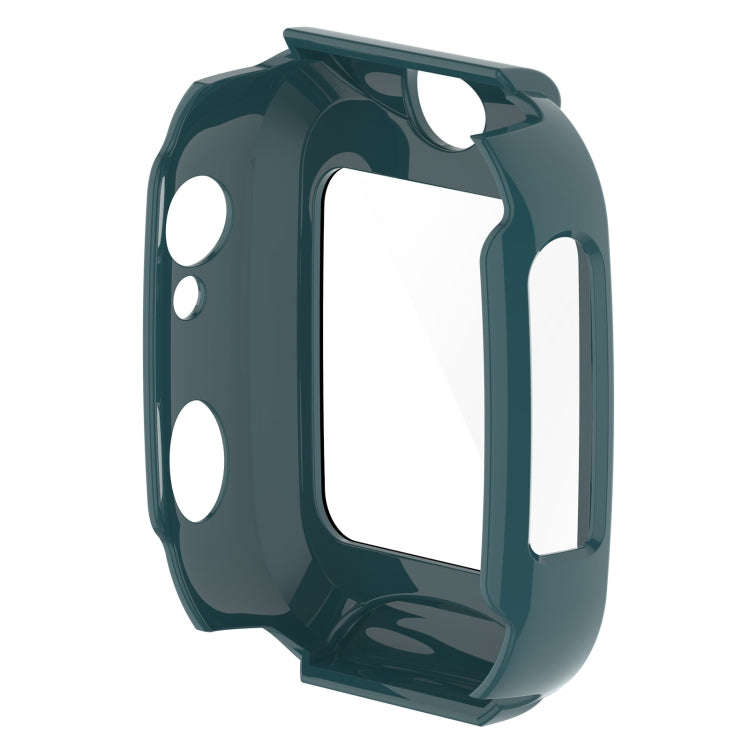 For Xplora XGO2 Tempered Glass Film PC Watch Case(Pine Green)