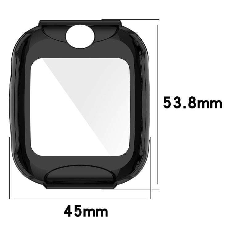 For Xplora XGO2 Tempered Glass Film PC Watch Case(Ink Blue)