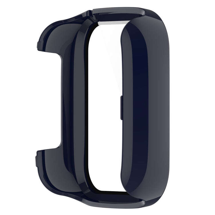 For Xplora XGO3 Tempered Glass Film PC Watch Case(Ink Blue)