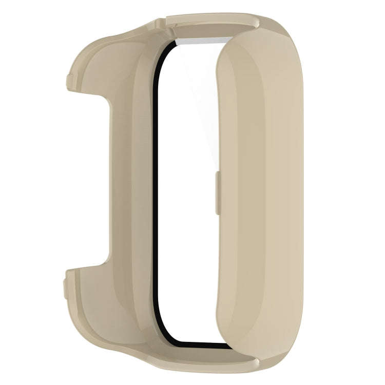 For Xplora XGO3 Tempered Glass Film PC Watch Case(Ivory White)