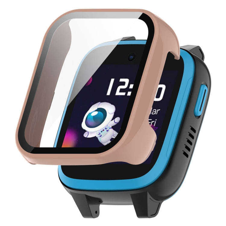 For Xplora XGO3 Tempered Glass Film PC Watch Case(Pink)