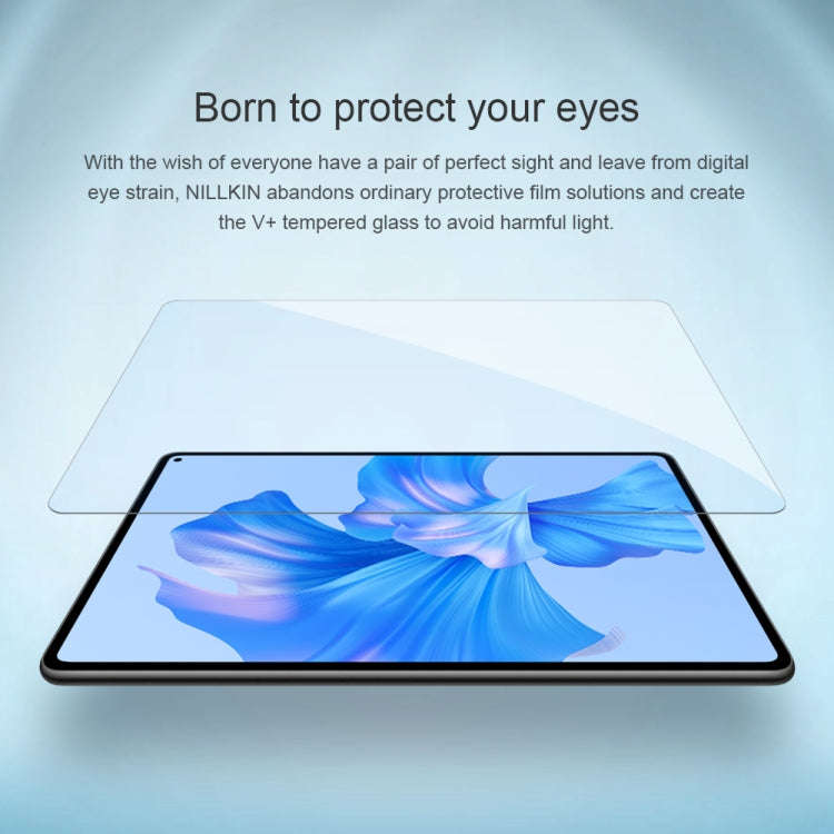 For Huawei MatePad Pro 11 2022 NILLKIN V+ Series 0.33mm 4H Anti-blue Ray Tempered Glass Film