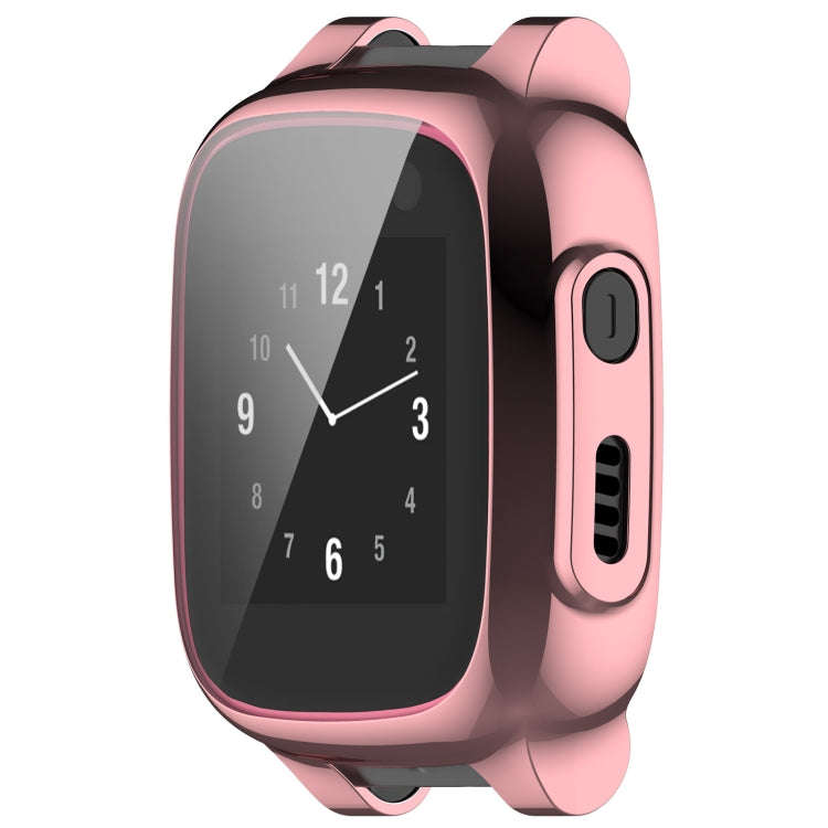 For Xplora X5 Play TPU All-inclusive Electroplating Protective Case(Pink)