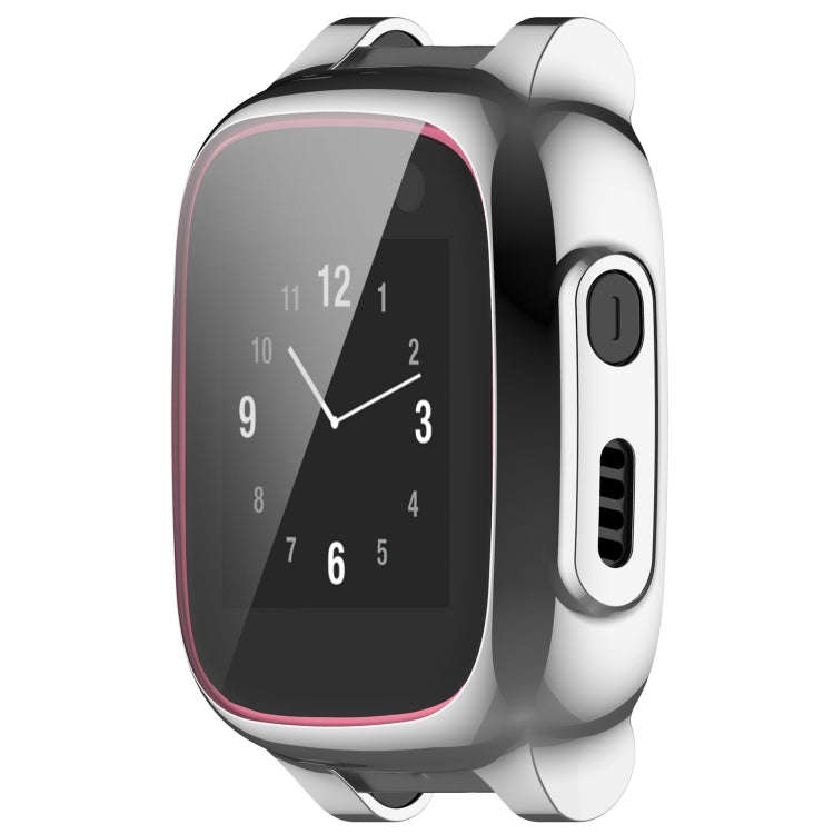 For Xplora X5 Play TPU All-inclusive Electroplating Protective Case(Silver)