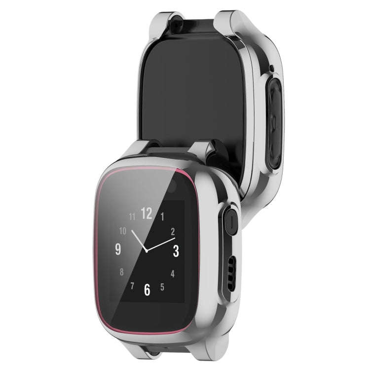 For Xplora X5 Play TPU All-inclusive Electroplating Protective Case(Silver)
