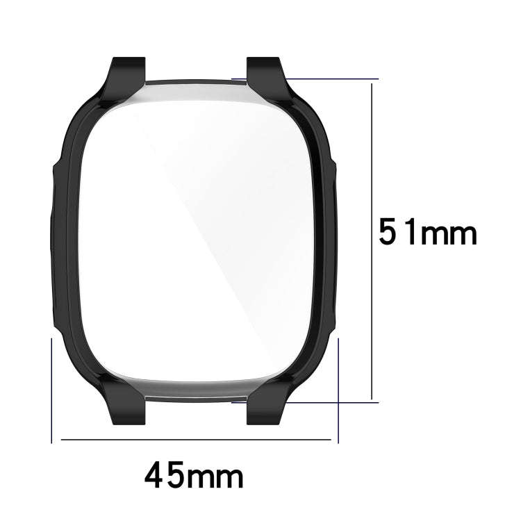 For Xplora X5 Play TPU All-inclusive Electroplating Protective Case(Black)