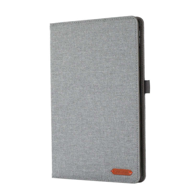For Huawei MatePad Pro 11 2022 Fabric Texture Horizontal Flip Leather Tablet Case(Gray)