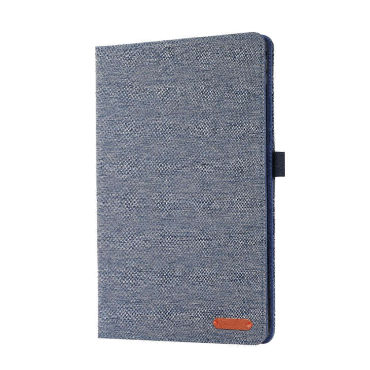 For Huawei MatePad Pro 11 2022 Fabric Texture Horizontal Flip Leather Tablet Case(Blue)